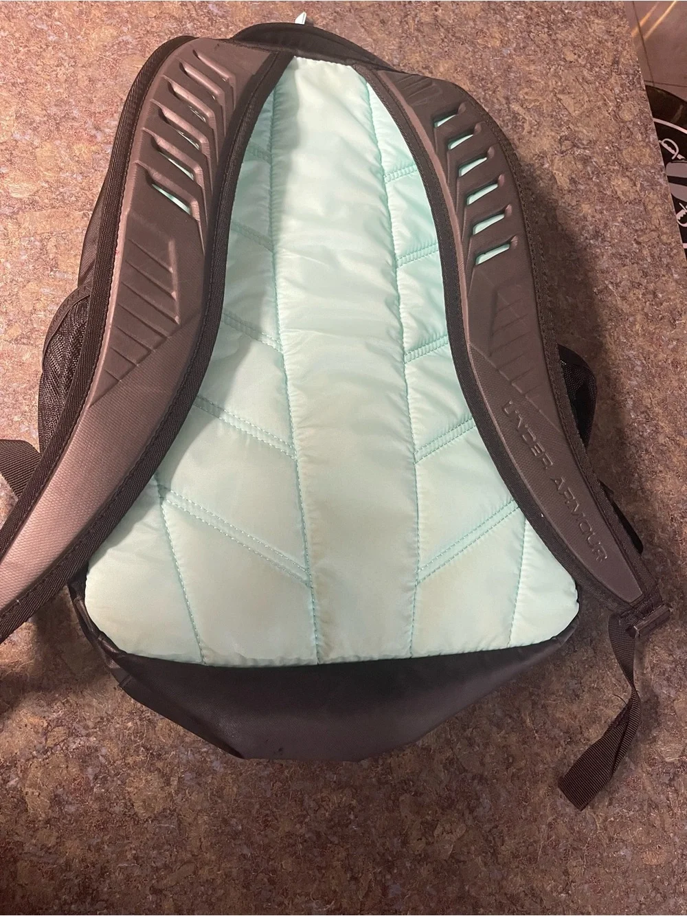 Under Armour Black and Teal Accent Backpack